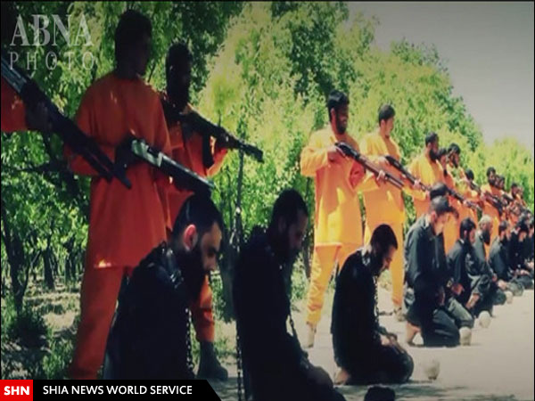 اعدام ۱۳ داعشی به دست جلادان نارنجی‌پوش + تصاویر