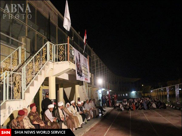 تشکیل گردان امام حسن(ع) از بین دانشجویان عراق + تصاویر