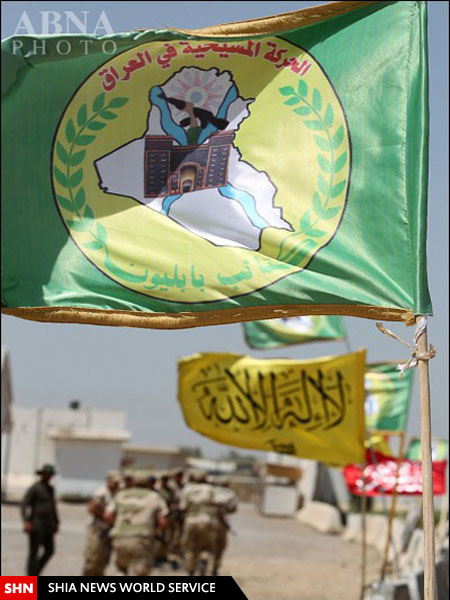 مسیحیان عراق زیر نظر گروههای شیعی برای جنگ با داعش آموزش می بینند + تصاویر