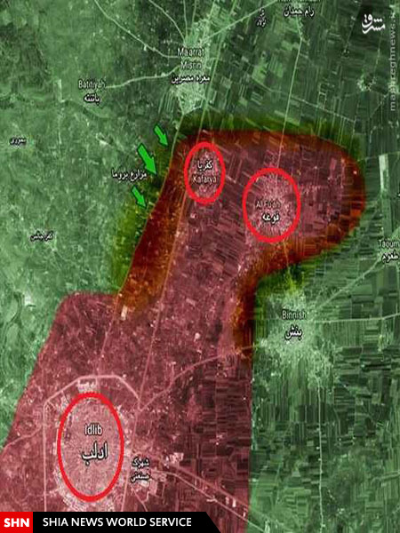 شهادت فرمانده ارشد حزب الله در فوعه و کفریا+ تصاویر