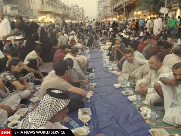 بارگاه ائمه (ع) میعادگاه روزه داران