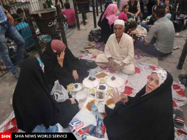 بارگاه ائمه (ع) میعادگاه روزه داران