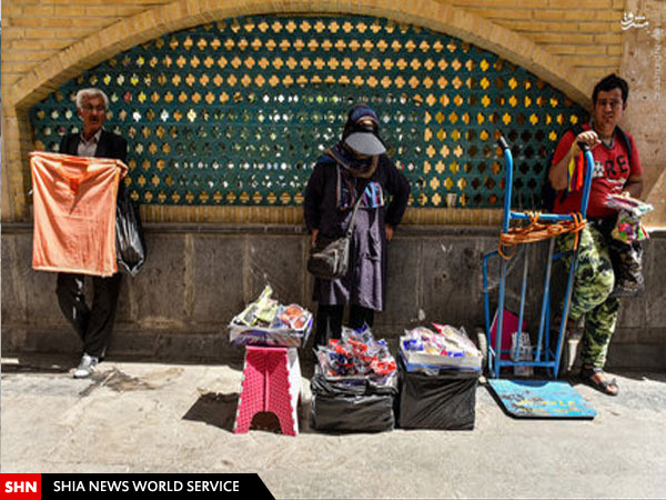 تصاویر زنان دستفروش