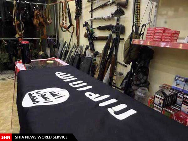 فروشگاه اسلحه داعش در موصل + تصاویر