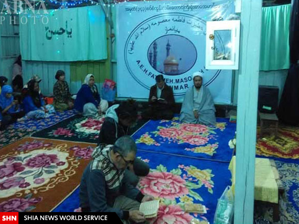 رمضان شیعیان در کشور راهبان افراطی + تصاویر