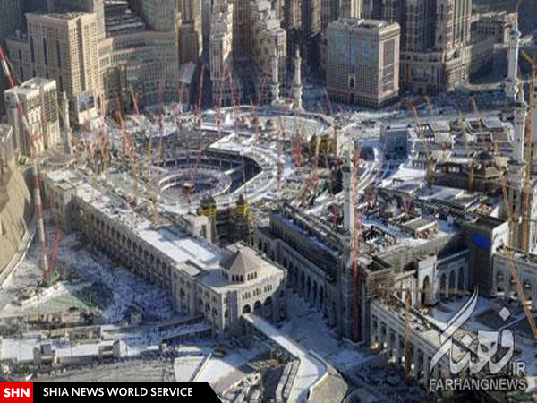 سعودی‌ها در پی محو کعبه + تصاویر