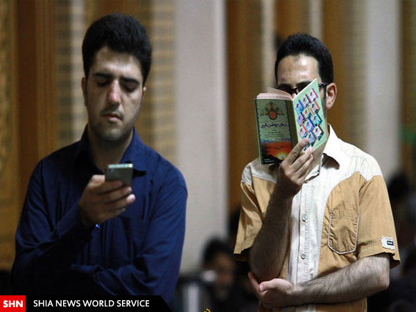 تصاویر مراسم شب احیا در حرم حضرت معصومه(س)