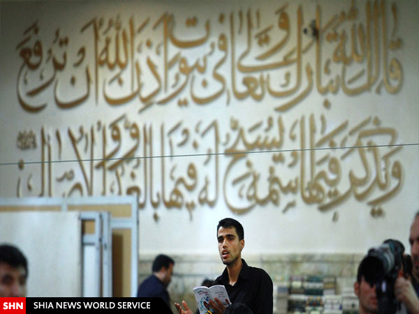 تصاویر مراسم شب احیا در حرم حضرت معصومه(س)