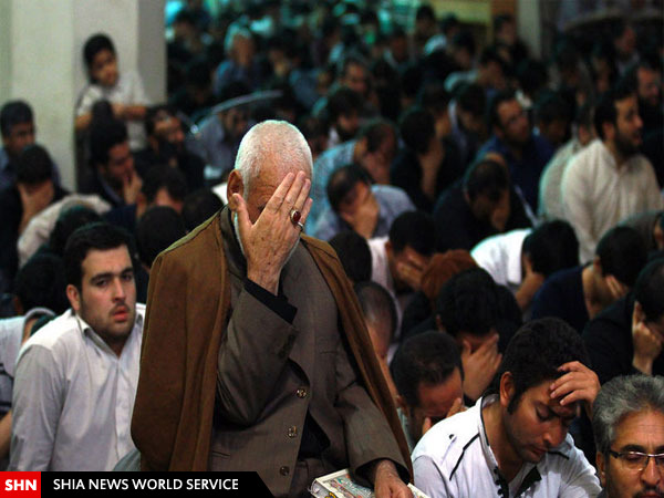 تصاویر مراسم شب احیا در حرم حضرت معصومه(س)