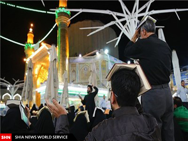 تصاویر مراسم احیای شب نوزدهم ماه رمضان در نجف تصاویر مراسم احیای شب نوزدهم ماه رمضان در نجف