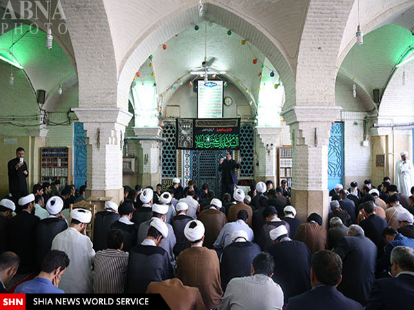 تصاویر تشییع پیکر رئیس فقید مجمع جهانی شیعه شناسی در قم تصاویر تشییع پیکر رئیس فقید مجمع جهانی شیعه شناسی در قم