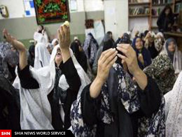 تصاویر مراسم احیای شب قدر در زندان زنان