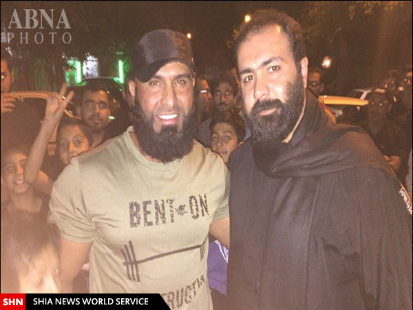 تقدیر از ابوعزرائیل در هیئت علمدار مشهد الرضا(ع) + تصاویر