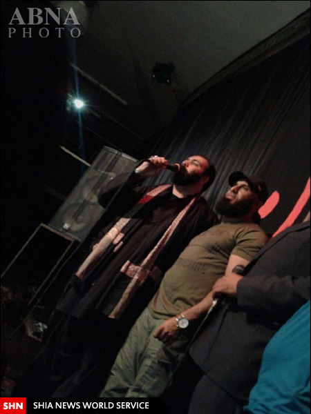 تقدیر از ابوعزرائیل در هیئت علمدار مشهد الرضا(ع) + تصاویر