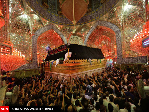 تصاویر عزاداری و احیا درحرم امام علی(ع)