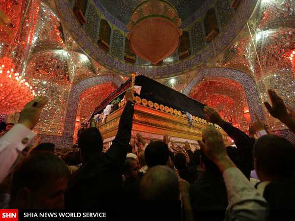 تصاویر عزاداری و احیا درحرم امام علی(ع)