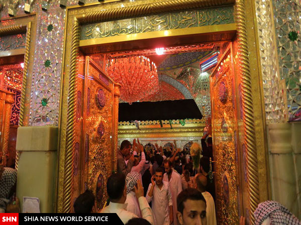 تصاویر عزاداری و احیا درحرم امام علی(ع)