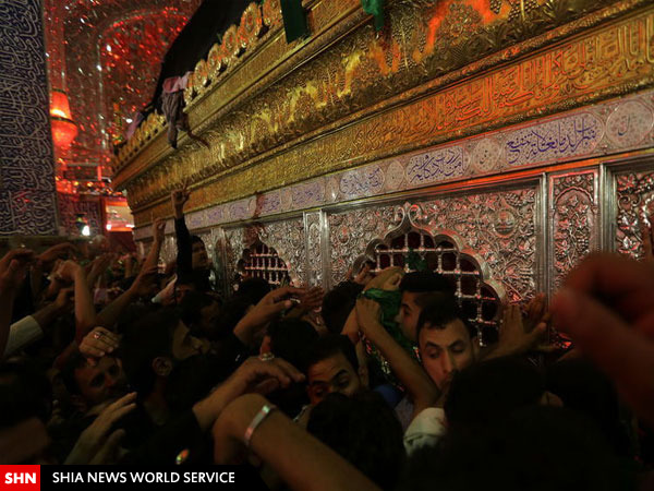 تصاویر عزاداری و احیا درحرم امام علی(ع)