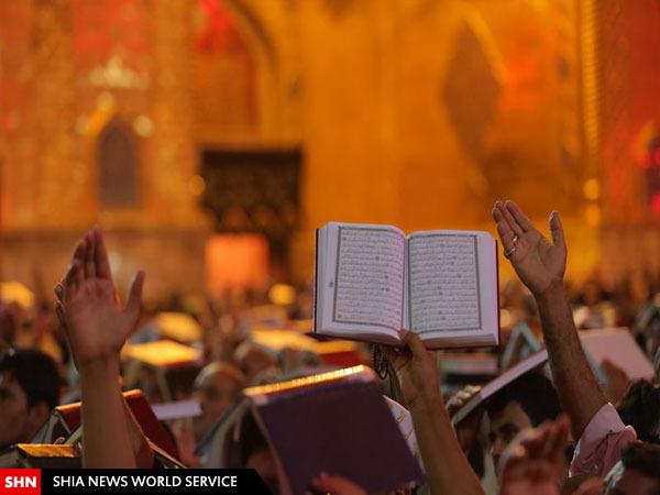 تصاویر عزاداری و احیا درحرم امام علی(ع)