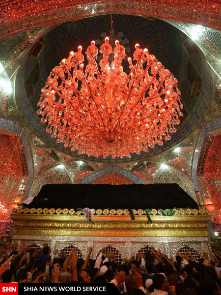 تصاویر عزاداری و احیا درحرم امام علی(ع)