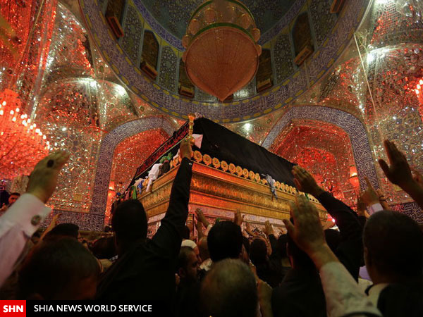 تصاویر عزاداری و احیا درحرم امام علی(ع)