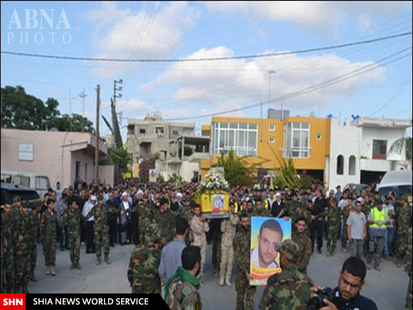 تصاویر تشییع ذوالفقار حزب الله در جنوب لبنان