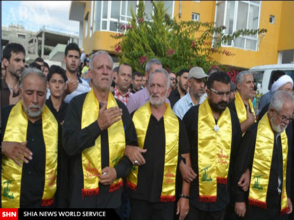 تصاویر تشییع ذوالفقار حزب الله در جنوب لبنان