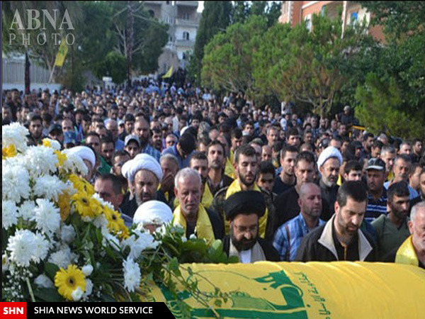 تصاویر تشییع ذوالفقار حزب الله در جنوب لبنان