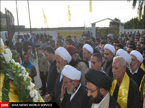 تصاویر تشییع ذوالفقار حزب الله در جنوب لبنان