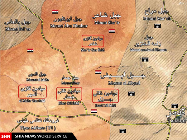 بازپس گیری منطقه جزل از سوی ارتش سوریه/ تصاویر و نقشه