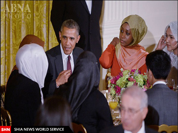 ضیافت افطار باراک اوباما برای مسلمانان آمریکا در کاخ سفید/ تصاویر