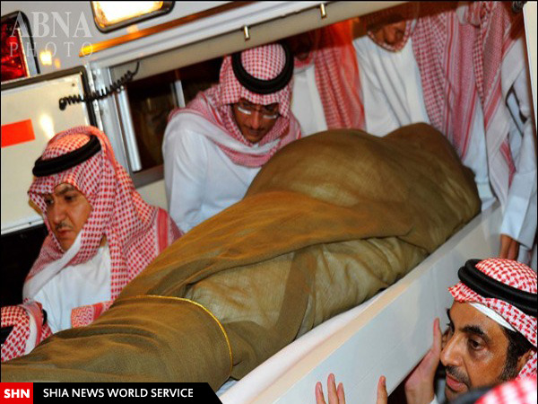 سعود الفیصل دفن شد + تصاویر