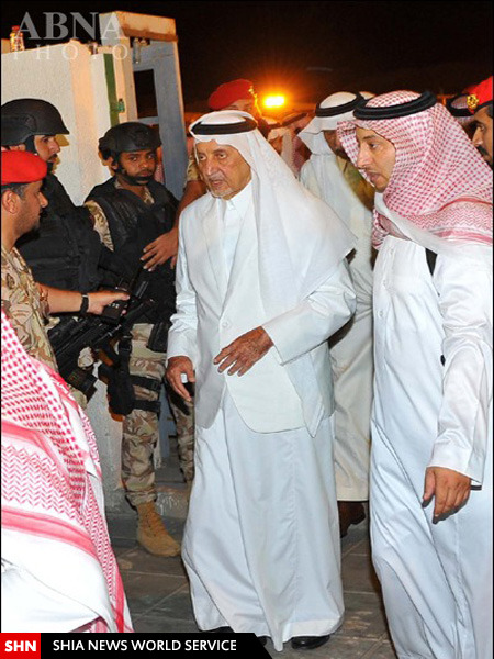 سعود الفیصل دفن شد + تصاویر