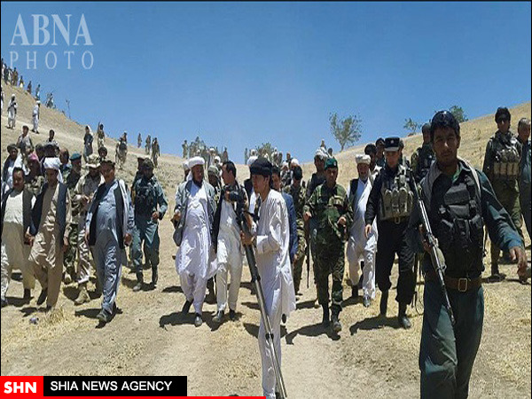 پیوستن یک گروه ۱۵۰ نفری طالبان به روند صلح در افغانستان + تصاویر