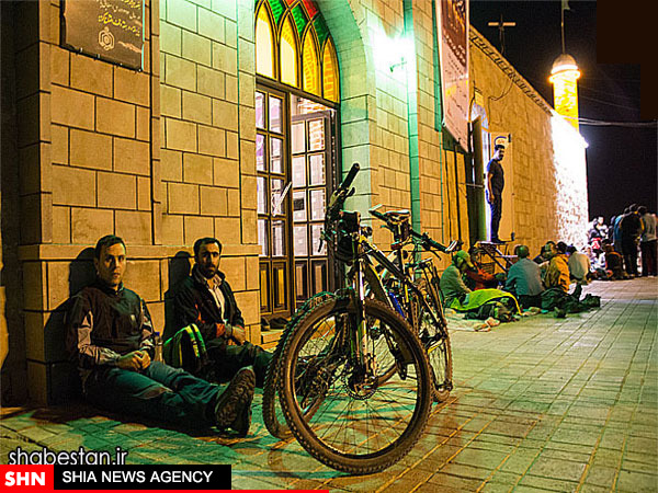 تصاویر افطار در بلندترین نقطه تبریز