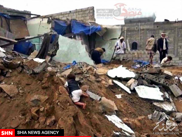 تصاویر تداوم وحشی‌گری سعودی‌ها در یمن