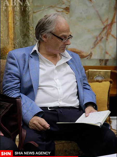دیدار خبرنگار ایندیپندنت با نماینده آیت الله سیستانی+تصویر