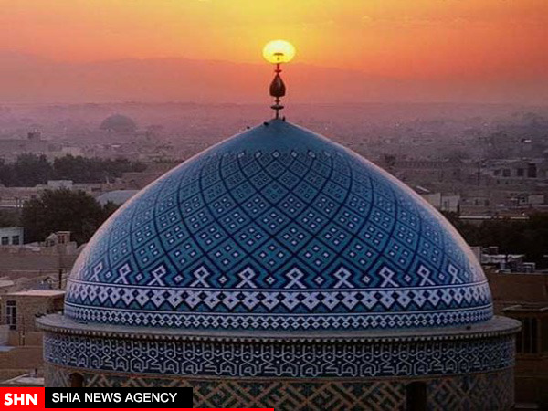 تصویر دیدنی عکاس خارجی از مسجد جامع یزد