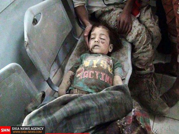 تصاویر آخرین جنایت عربستان در یمن