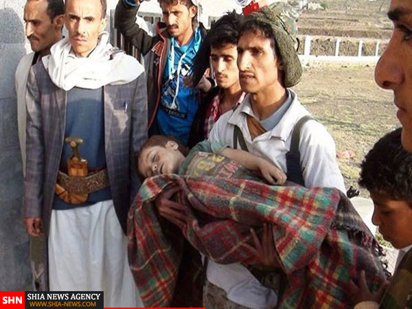 تصاویر آخرین جنایت عربستان در یمن