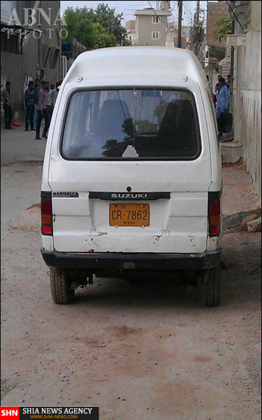 کشف یک بمب مقابل مسجد شیعیان کراچی + تصاویر