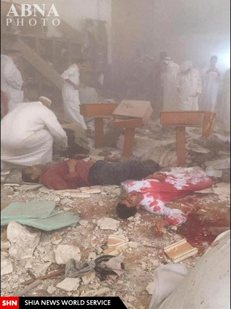 تصاویری از حمله تروریستی به مسجد شیعیان در کویت
