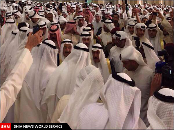 مراسم بزرگداشت شهدای مسجد امام صادق(ع) با حضور امیر کویت برگزار شد