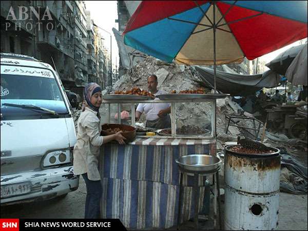 تصاویر شهر بحران زده حلب در ماه مبارک رمضان تصاویر شهر بحران زده حلب در ماه مبارک رمضان