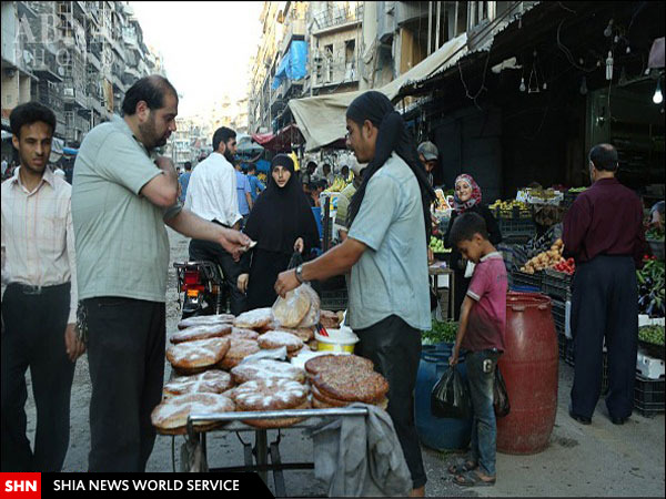 تصاویر شهر بحران زده حلب در ماه مبارک رمضان تصاویر شهر بحران زده حلب در ماه مبارک رمضان