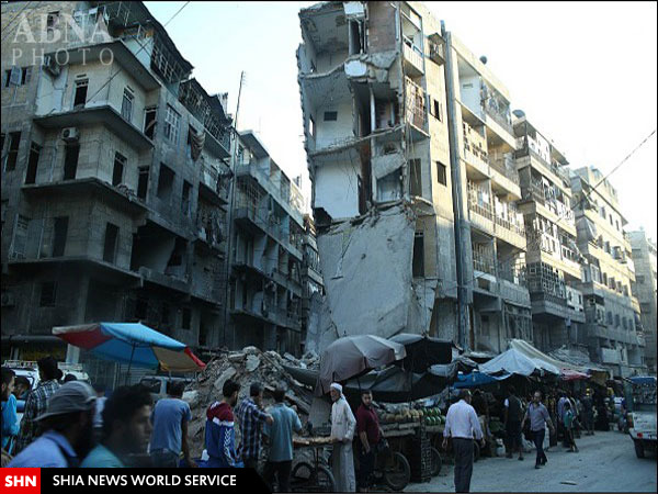 تصاویر شهر بحران زده حلب در ماه مبارک رمضان تصاویر شهر بحران زده حلب در ماه مبارک رمضان