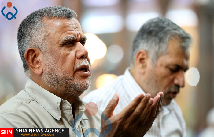 تشرف فرمانده سپاه بدر به حرم امام حسین (علیه‌السلام) و دیدار با نماینده آیت الله سیستانی