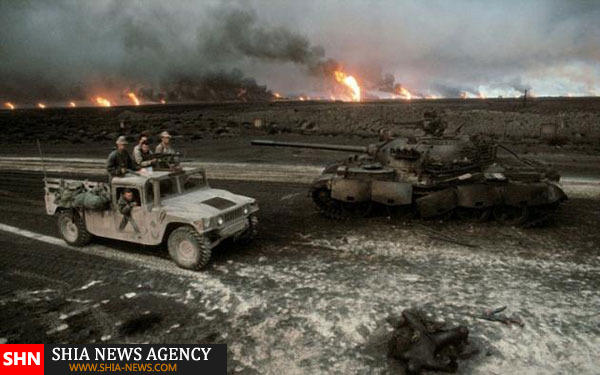 امریکا در مقابل صدام + تصاویر