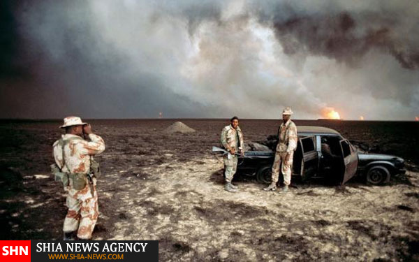 امریکا در مقابل صدام + تصاویر