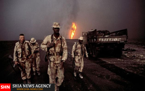 امریکا در مقابل صدام + تصاویر